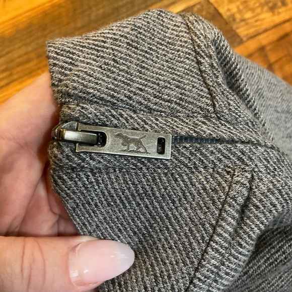 Rodd & Gunn Men’s Gray 1/4 Zip Pullover Sweatshirt Size Large Cotton Blend - Picture 5 of 7